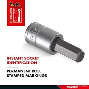 img 1 attached to Teng Tools Inch Drive Socket Tools & Equipment better for Hand Tools