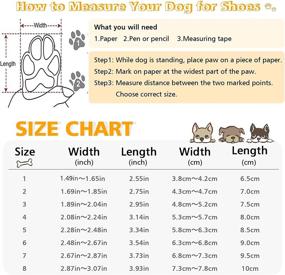 img 1 attached to 🐾 Breathable Dog Shoes for Hot Pavement - Summer Dog Boots for Small to Large Dogs | Anti-Slip Dog Booties with Reflective Straps | Paw Protectors 4PCS