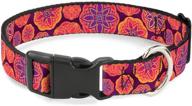 buckle down mandala purples oranges logo