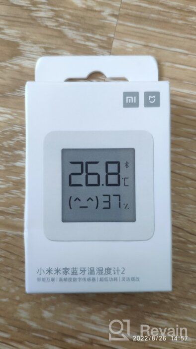 img 1 attached to Xiaomi Mijia Bluetooth Hygrothermograph 2, white review by Agata Kowalik ᠌