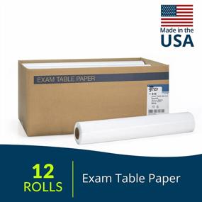 img 3 attached to Avalon Papers Barrier Exam Table Paper - White, 18" X 225”, Pack Of 12 - Standard Smooth Paper For Medical Supplies (513)