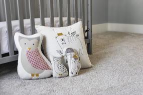 img 1 attached to Декоративная подушка Owl Softie от Primitives от Kathy, 5 х 4 дюйма - украсьте свой домашний декор