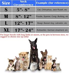 img 3 attached to 🐶 Katoggy Inflatable Pet Cone Collar, Soft Recovery Dog Collar for Post-Surgery, Adjustable Elizabethan Collar for Dogs and Cats of All Sizes, Prevent Biting and Scratching