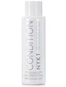 img 4 attached to SALT SULFATE FREE CONDITIONER: Best Aftercare For Color Treated Hair, Extensions, Keratin Kit Treatment & Damaged Hair (17 Fl Oz / 500Ml) Unisex Paraben Free