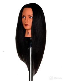 img 1 attached to Bellrino Cosmetology Mannequin Manikin Training Hair Care : Hair Extensions, Wigs & Accessories