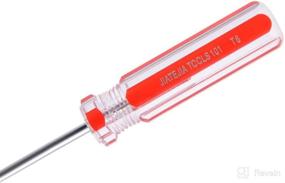 img 1 attached to Uxcell Magnetic Screwdriver Steel Shaft Tools & Equipment best - Hand Tools