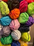 img 1 attached to Get Organized With GoodtoU Drawstring Bags! A Bulk Set Of 40 Durable Nylon String Bags In 20 Eye-Catching Colors For Gym, Kids, And More! review by Tim Rios