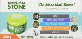 img 4 attached to Universal Stone - Eco-Friendly All-Purpose Stone for Foam Cleaning, Polishing, Protection. Includes Sponge. Biodegradable Formula (650g)