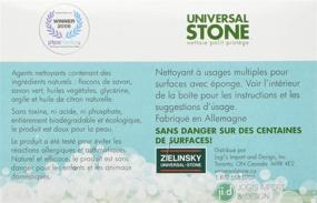 img 1 attached to Universal Stone - Eco-Friendly All-Purpose Stone for Foam Cleaning, Polishing, Protection. Includes Sponge. Biodegradable Formula (650g)