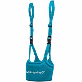 img 4 attached to Blue UpSpring Baby Walking Wings: Handheld Harness For Babies And Toddlers To Learn Walking Skills