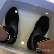 img 1 attached to Unisex Waterproof Socks For Hiking & Kayaking - SuMade Ultra Thin Crew Ankle 1 Pair review by Aaron Wilson