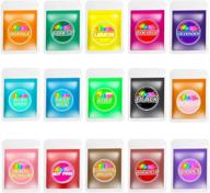💫 dazzling mica powder pigments sets: vibrant dyestuffs for stunning artwork! logo