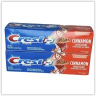 🦷 cinnamon expressions whitening toothpaste by crest - complete dental care logo