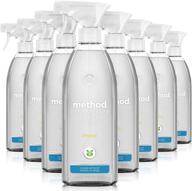 🚿 method daily shower cleaner spray - plant-based & biodegradable formula, no scrubbing necessary логотип