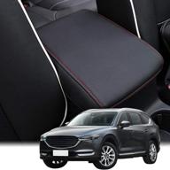🔴 premium red armrest console cover for mazda cx-5: ultimate protection & style upgrade логотип