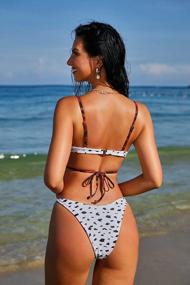 img 2 attached to Get Beach Ready With ZAFUL'S Cutout String Bikini Set