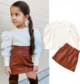 img 3 attached to Trendy Toddler Girl Tulle Top: Adorable & Stylish Spring/Summer Outfit