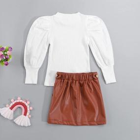 img 2 attached to Trendy Toddler Girl Tulle Top: Adorable & Stylish Spring/Summer Outfit