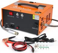 toauto a2x upgraded pcp air compressor, one button start, auto-stop, portable 4500psi/30mpa, oil/water-free, hpa compressor for paintball/pcp air rifle/scuba tank,powered by home 110vac or car 12vdc логотип
