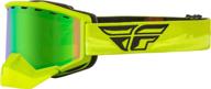 fly racing goggle hi vis mirror logo