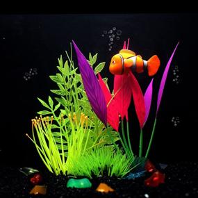 img 3 attached to LPFLASAT Decorations Accessories Aquarium Jellyfish