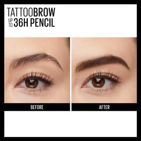 img 1 attached to 💄 Shop Maybelline TattooStudio Waterproof Sharpenable Longwear - The Ultimate Long-lasting Solution