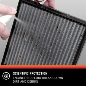 img 1 attached to 🧽 K&amp;N Cabin Filter Cleaning Kit: Spray Bottle Filter Cleanser and Refresher Set; Enhances Cabin Air Filter Efficiency; Service Set-99-6000