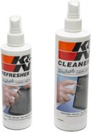 🧽 k&amp;n cabin filter cleaning kit: spray bottle filter cleanser and refresher set; enhances cabin air filter efficiency; service set-99-6000 logo