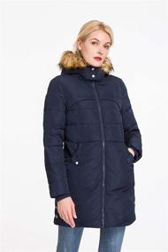 img 3 attached to Warm and Stylish Thickened Women's Winter Coats, Jackets & Vests by Polydeer