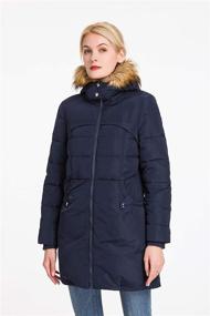 img 2 attached to Warm and Stylish Thickened Women's Winter Coats, Jackets & Vests by Polydeer