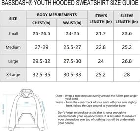 img 2 attached to BASSDASH Fishing Resistant Performance Sweatshirt Boys' Clothing via Fashion Hoodies & Sweatshirts