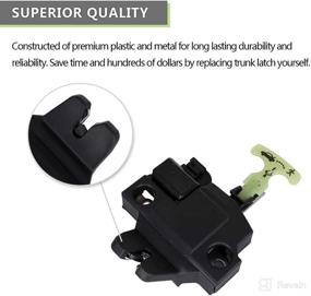 img 2 attached to 🔑 Keyless Entry Trunk Lock Actuator for Toyota Camry 2007-2011 - Replace 64600-06010 64600-33120 931-860 - Tailgate Lock Latch Assembly - Rear Door Hatch Lock Motor