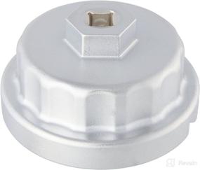 img 2 attached to STEELMAN 99462 Toyota Lexus Oil Filter Housing Wrench, 64.5mm x 14 Flute, 6 & 8-Cylinder