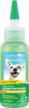 peanut butter flavor dental care gel for dogs - say goodbye to plaque, tartar and bad breath with tropiclean fresh breath no brush oral care gel! logo