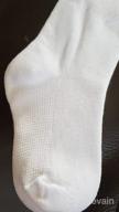 img 1 attached to EPEIUS Girls' Turn Cuff Crew Socks - Seamless Cotton Dress Socks for School Uniform - Pack of 6 - Ideal for Kids Boys review by Liz Howard