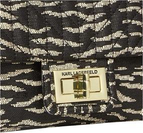 img 2 attached to Karl Lagerfeld Paris Agyness Women's Handbags & Wallets- Versatile Crossbody Bags