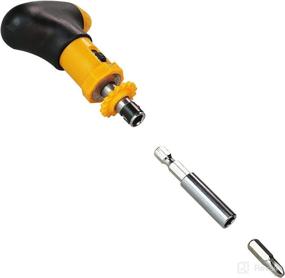 img 2 attached to 🔧 Premium 24-Piece T-Handle Ratchet Screwdriver Set with 5~12mm Sockets, Precision Bits, Carrying Tool Case, and LED Flashlight