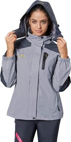 img 4 attached to 🧥 Softshell Waterproof Women's Coats, Jackets & Vests - Spmor Outdoor Lightweight Clothing