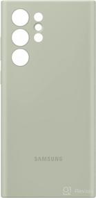 img 1 attached to Samsung Official S22 Ultra Silicone Cover Olive Green