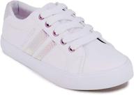 nautica fashion sneaker sneaker dulcie girls white 2 girls' shoes : athletic logo