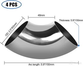 img 3 attached to ZOEYES Stainless Steel Exhaust Mandrel