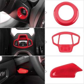 img 1 attached to Car Interior Accessories Decoration Cover Trim Kit Air Conditioning Vent &Amp