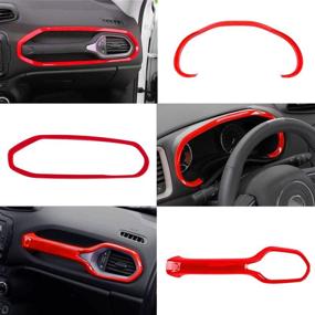 img 3 attached to Car Interior Accessories Decoration Cover Trim Kit Air Conditioning Vent &Amp