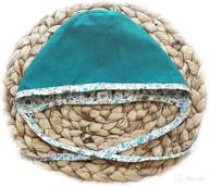 reversible dual side linen and cotton floral bonnet hat from evy collection - versatile for spring, summer, and fall seasons logo