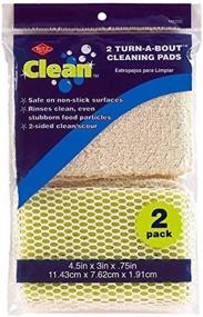 img 4 attached to 🧽 Ritz Clean Turn-A-Bout Cleaning Pads: Efficient and Versatile 2pc Set"