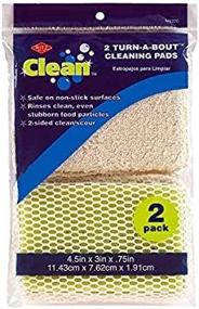 img 2 attached to 🧽 Ritz Clean Turn-A-Bout Cleaning Pads: Efficient and Versatile 2pc Set"