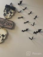 img 1 attached to Get Spooked This Halloween With 60PCS 3D Bat Wall Stickers For Home And Party Decoration! review by George Karadimas