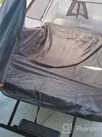 img 1 attached to 🚚 JoyTutus Orange Pickup Truck Tent: Waterproof, Double Layer, Portable for 2 People – Ideal Camping Companion, 5.5'-6' Bed review by Brady Penczak