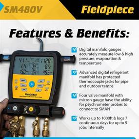 img 3 attached to 📊 Enhanced Fieldpiece SM480V SMAN Digital Manifold with Wireless Data Logging