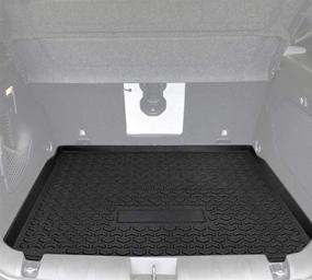 img 2 attached to 🚘 Waterproof Rear Cargo Tray Trunk Floor Mat - Kaungka Cargo Liner - Premium Replacement for Jeep Renegade (2015-2019)